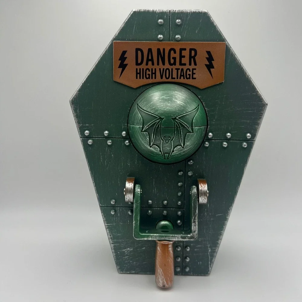 Ty Pennington Halloween Doorbell Gemmy Coffin Eyeball 7.5